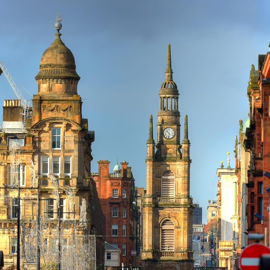 1 Bedroom Apartment In Very Central Location Glasgow Esterno foto